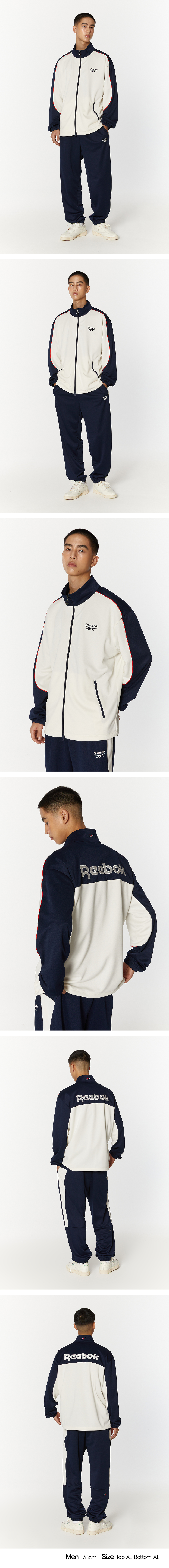 Reebok awake nyセットアップtopXXL bottomL黒/青/白 2026年最新