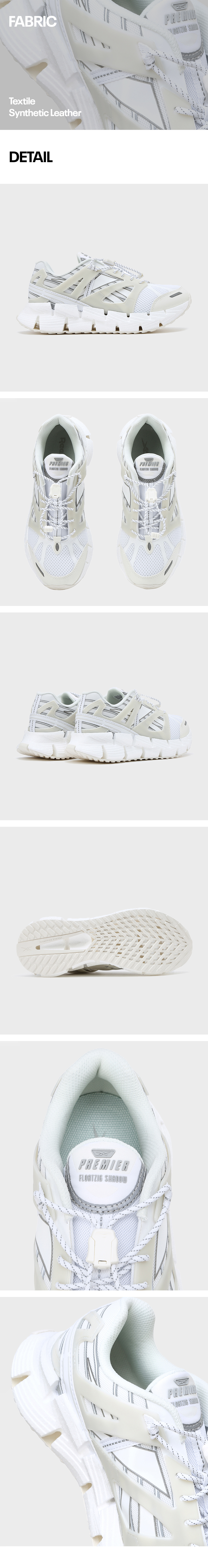 【Reebok】◆Premier Floatzig Shadow White◆100208100◆ FloatZig 2 Running Shoes - Reebok